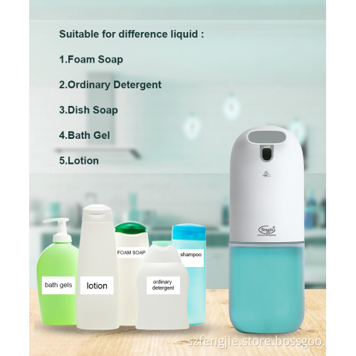Touchless Foam Soap Dispenser for Bathroom and Kitchen